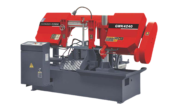 常平镇GWK4240数控双柱卧式带锯床