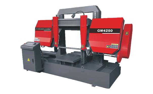 常平镇GW4250双柱龙门卧式带锯床